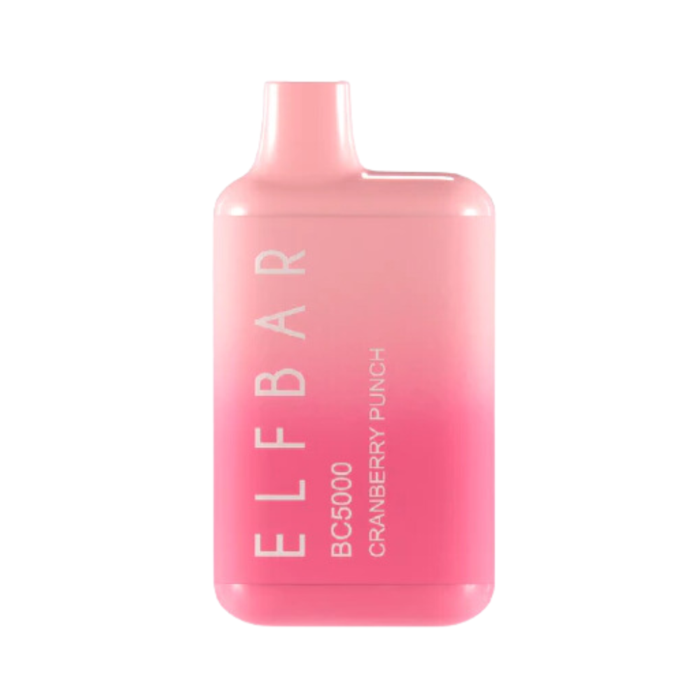 ElfBar BC5000 10pk 5% Cranberry Punch Box (6937643593948)