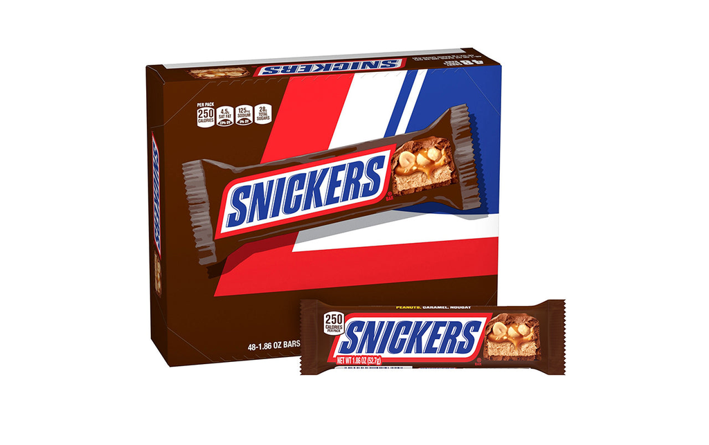 Snickers 48pk 1.86oz Regular Box (040000524311) Unit (040000424314)