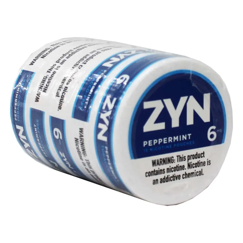 Zyn 5pk 6mg Peppermint Roll (609249901422) Unit (609249901033)