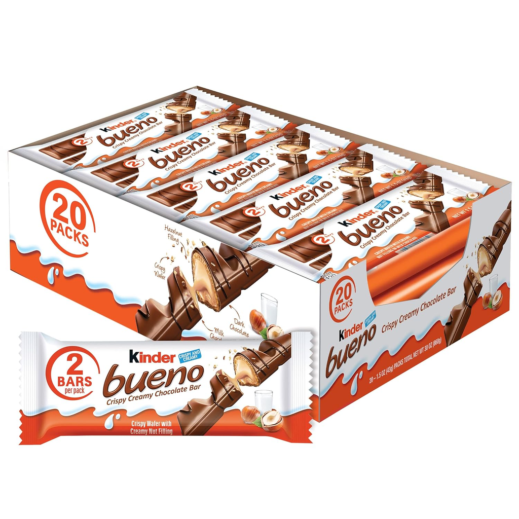 Kinder Bueno 20pk 1.5oz Box (009800552108)
