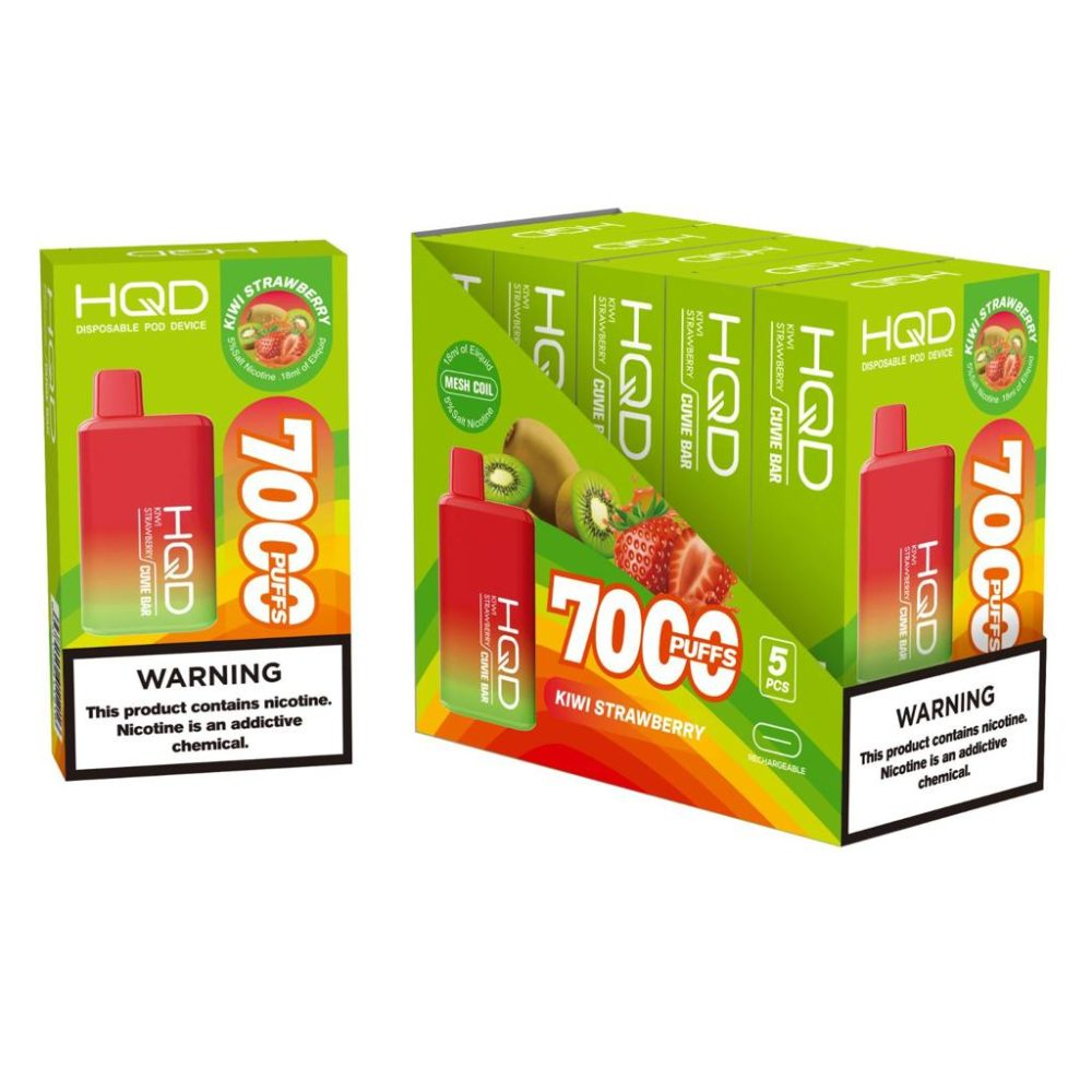 HqdBar 5pk 5% 7k Kiwi Strawberry Box (6937105411360) Unit (6937105411216)