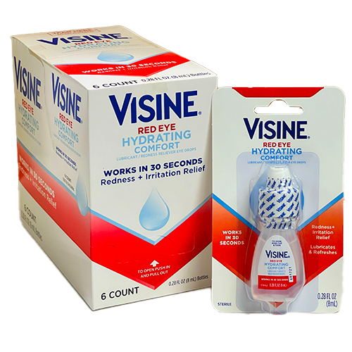 Visine Advanced 6pk 12ct 28oz Box (655708119693) Unit (655707119586)