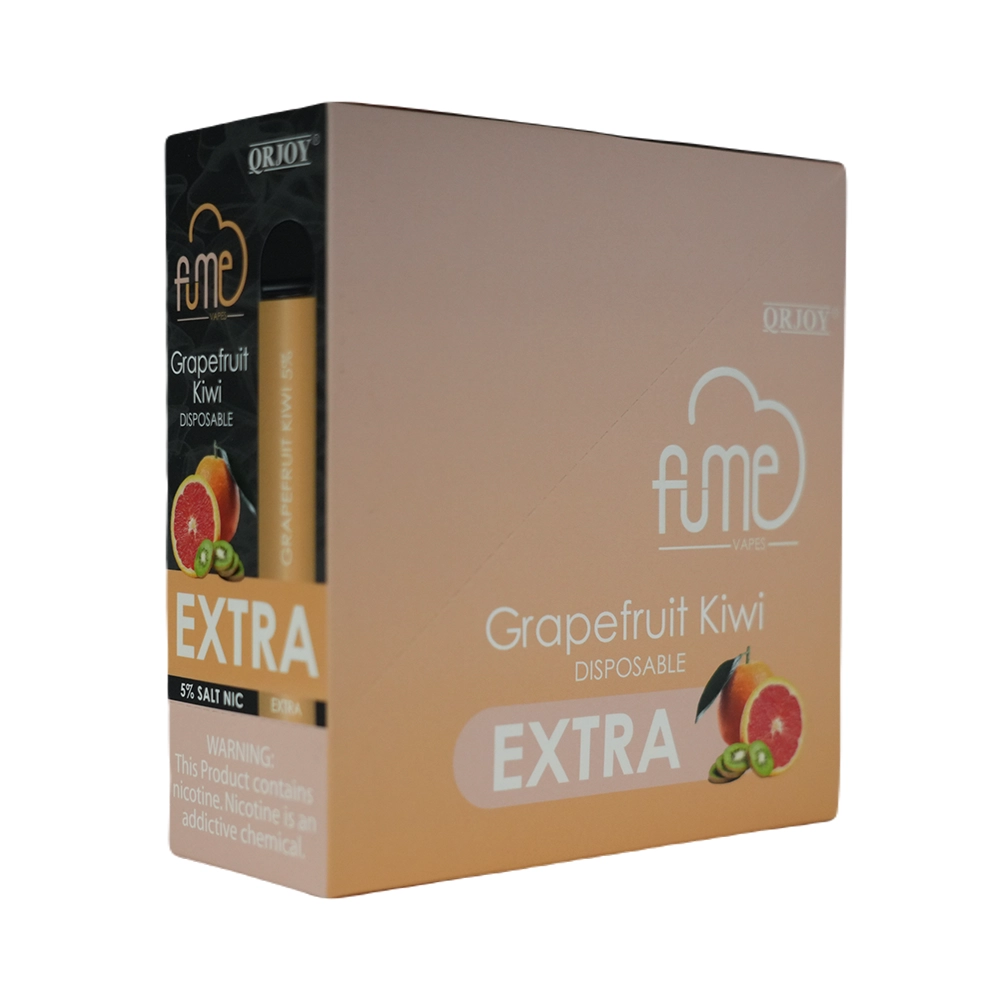 FumeExtra 10pk 5% 1.5k Grapefruit Kiwi Box (6973304118136)  