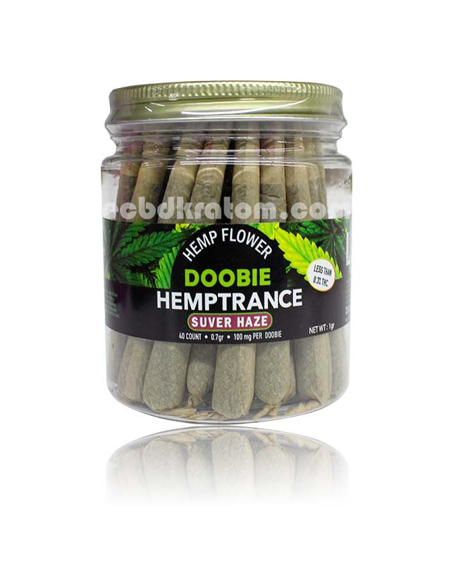 HEMPTRANCE SUVER HAZE DOOBIE 40PK BOX-(080101324144)