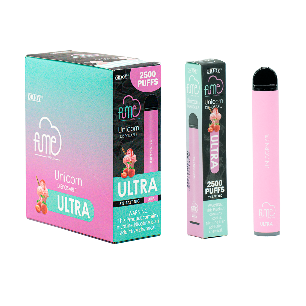 FumeUltra 10pk 5% 2.5k Unicorn Box (6973304117139)