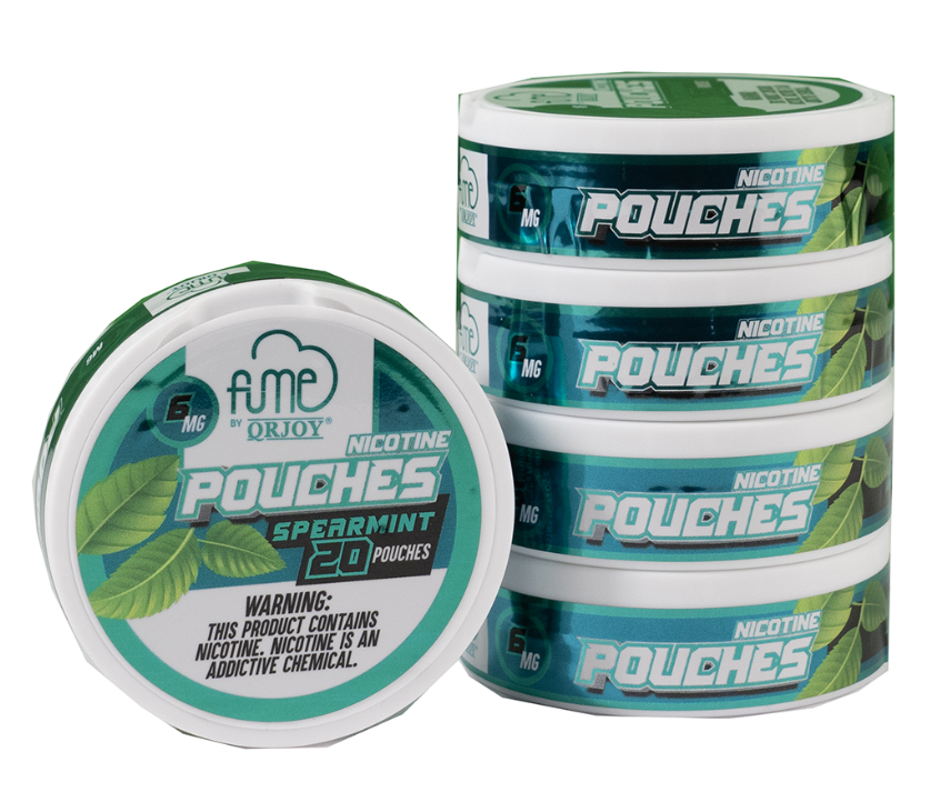 FumePouches 5pk 6mg Spearmint Roll (784300814689) Unit (782003325785)