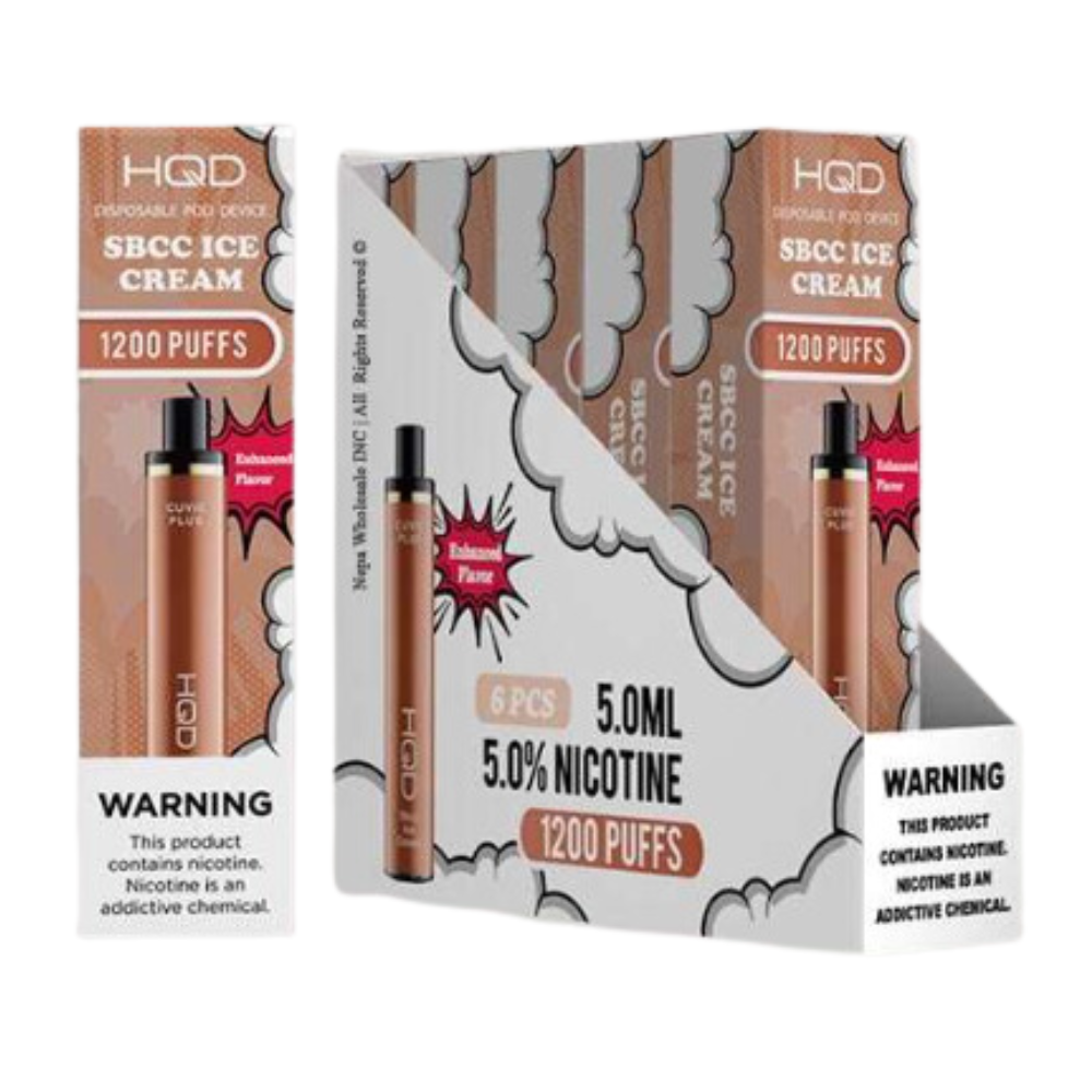 HqdCuvieplus 6pk 5% 1.2k Sbcc Ice Cream Box (6971578999567) Unit (6971578999550)