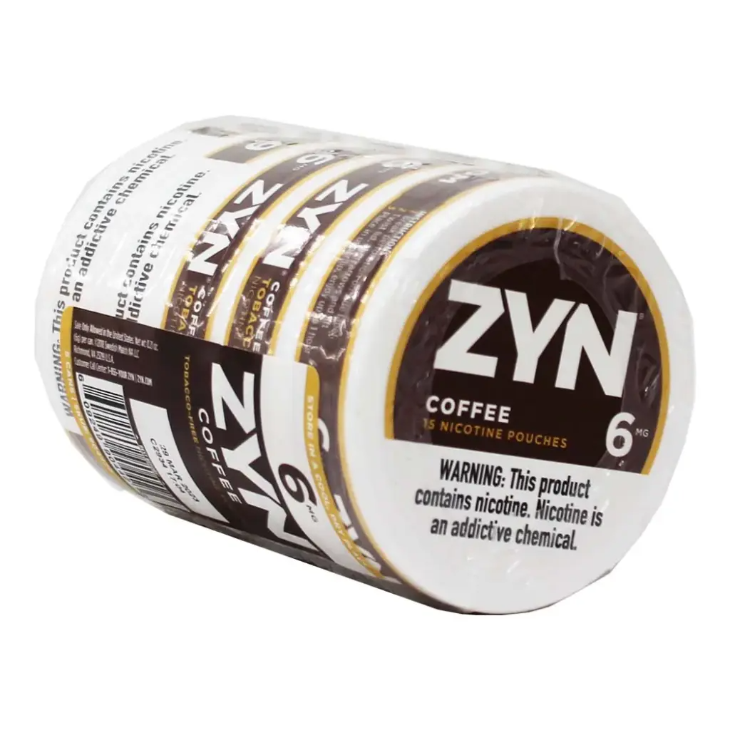 Zyn 5pk 6mg Coffee Roll (609249904423)