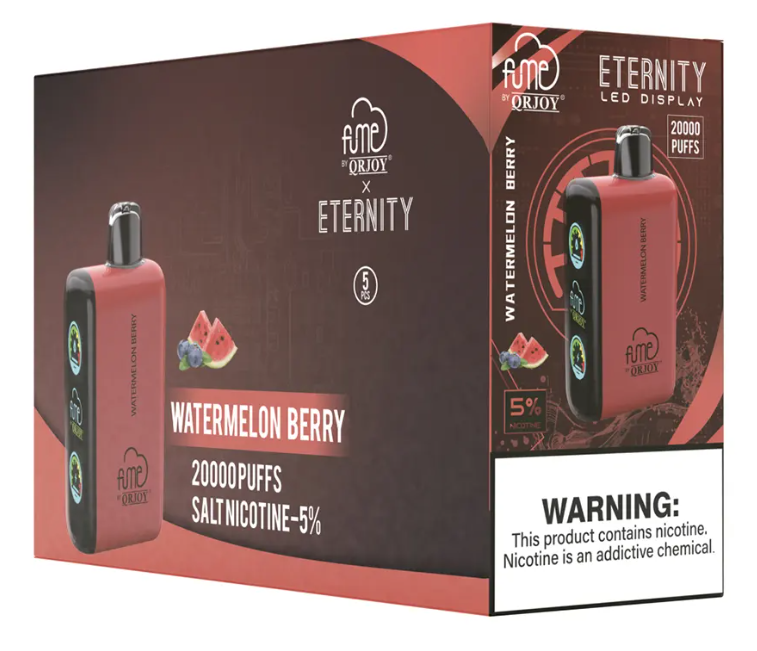 FumeEternity 5pk 5% 20k Watermelon Berry Box (6941821724253)
