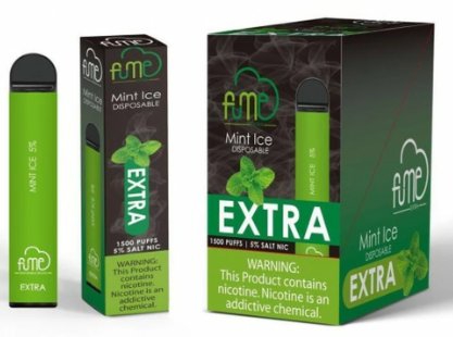 FumeExtra 10pk 5% 1.5k Mint Ice New Box (6974710144191) Unit (6974710143729)