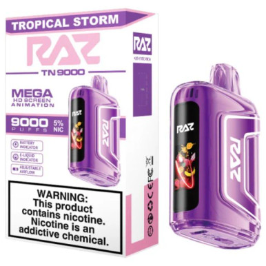 RazTn9000 5pk 5% 9k Tropical Storm Box (6975984057552) Unit (6975984057545)
