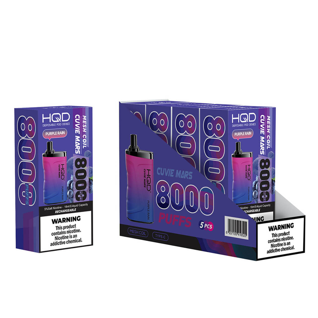 HqdMars 5pk 5% 8k Purple Rain Box (6937105416525)