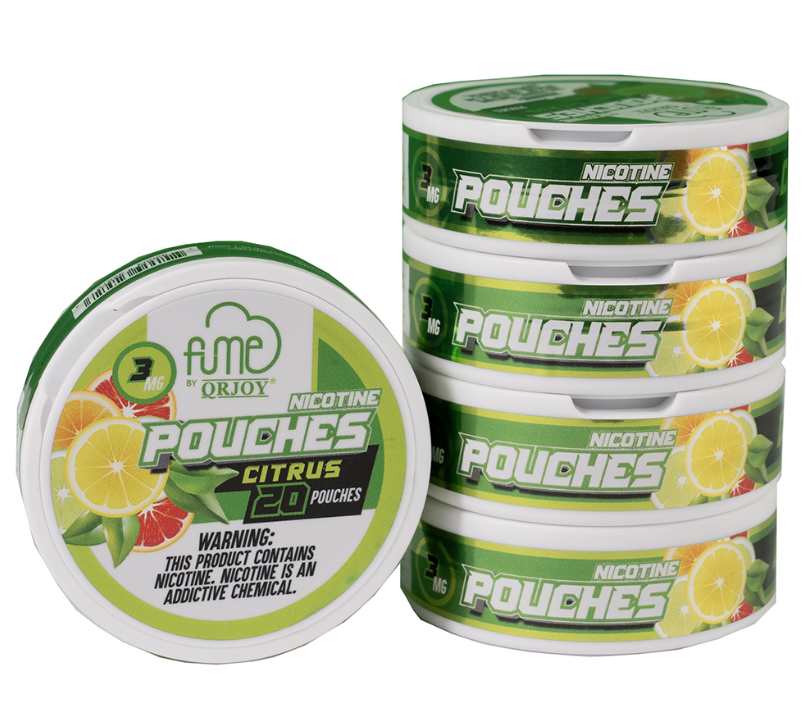 FumePouches 5pk 3mg Citrus Roll (784300814627) Unit (782003325723)