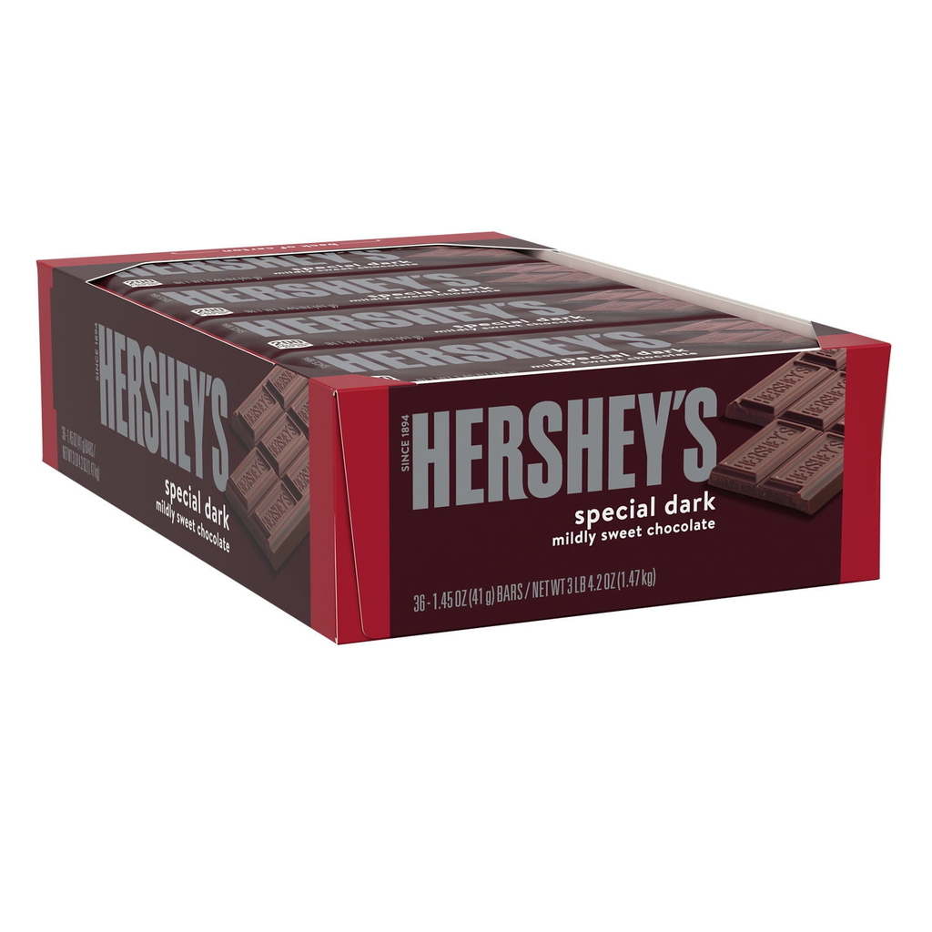 Hershey's 36pk 1.45oz Special Dark Small Size Box (34000245000) Unit (03424500)