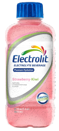 ELECTROLIT STRAWBERRY KIWI 12PK/21oz BOX-(10887725000259) UNIT-(887725000252)