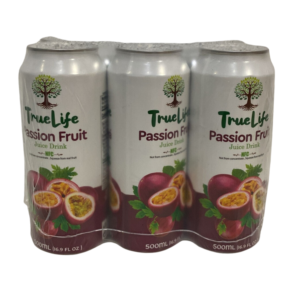 Truelife Juice 12pk 500ml Passion Fruit Box (8935048609330)