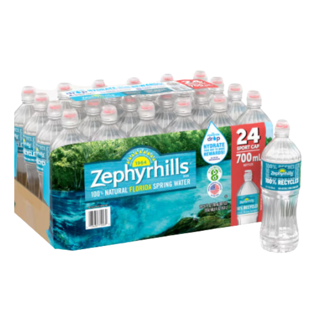 ZEPHYRHILLS 700 ML WATER 1/24 (073430710030)
