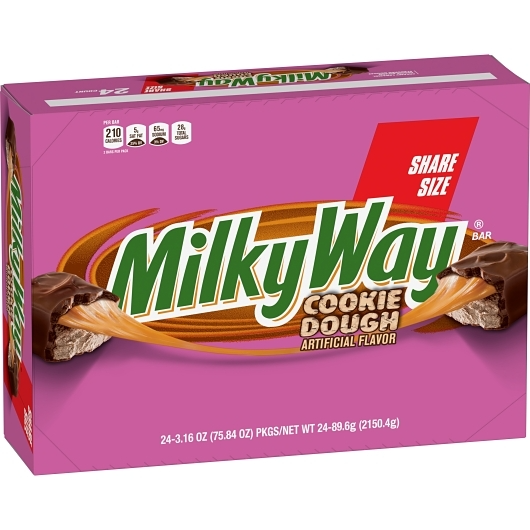 Milkyway 24pk 3.16oz Cookie Dough Share Size Box (040000581383) Unit (040000581376)