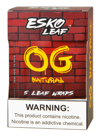 Esko Leaf 8pk Og Natural Mc Box (196852992188)