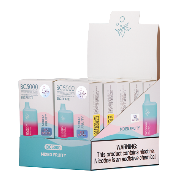 ElfBar Create BC5000 10pk 5% Mixed Fruity Box (4895257202057)