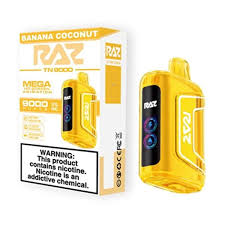 RazTn9000 5pk 5% 9k Banana Coconut Box (6975984055084)