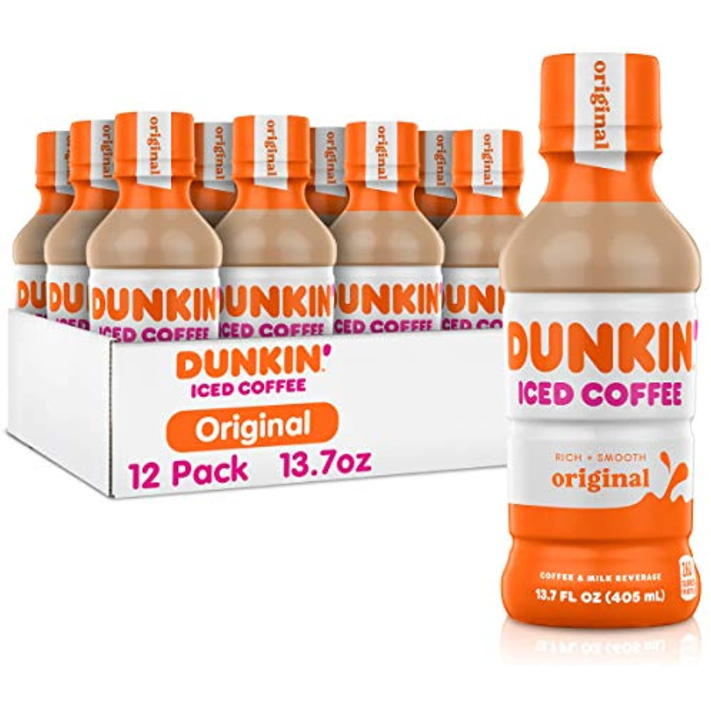 Dunkin Donut Coffee 12pk 13.7oz Original Box (049000172379)