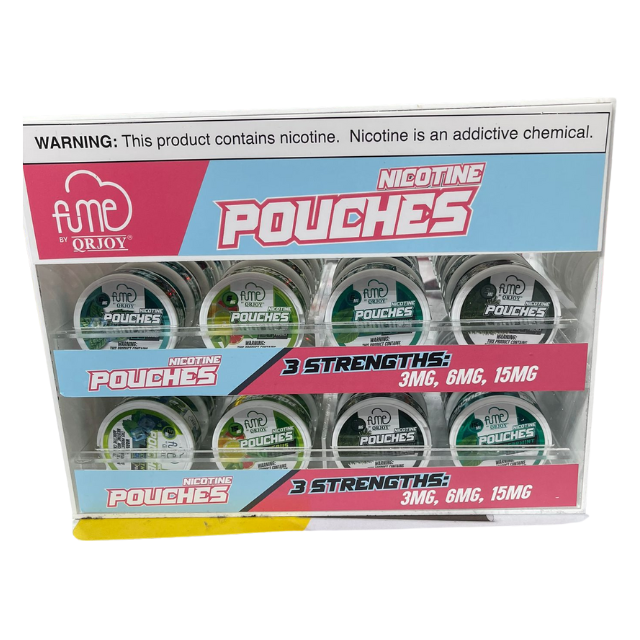 Fume Display 8 Rolls With Assorted
