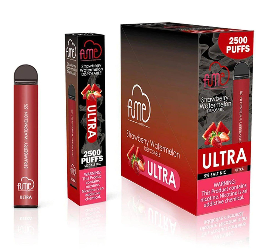 FumeUltra 10pk 5% 2.5k Strawberry Watermelon New Box (6974710145211) Unit (6974710144702)