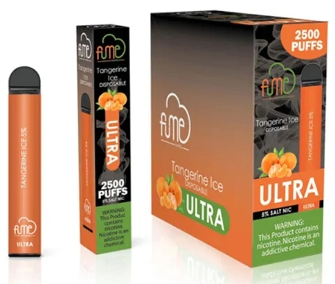 FumeUltra 10pk 5% 2.5k Tangerine Ice Old Box (6973304112936)
