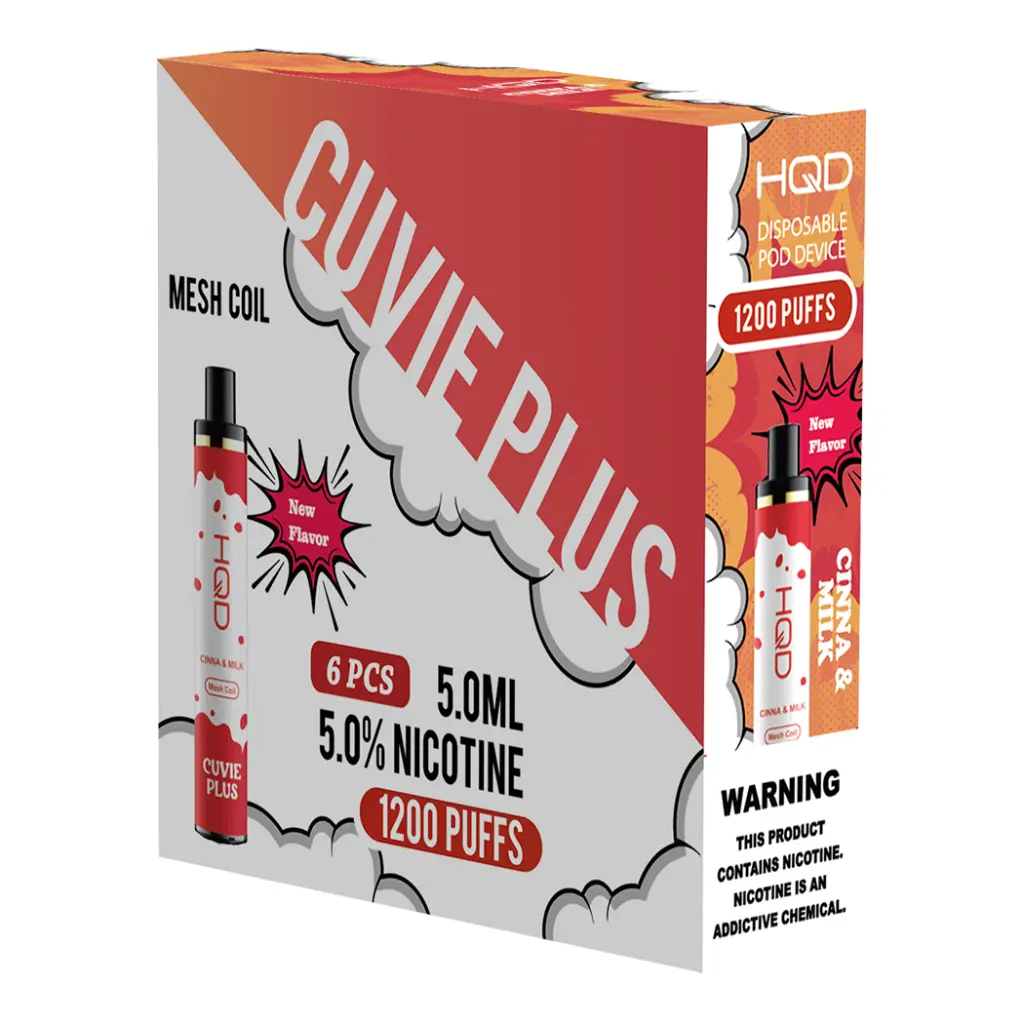 HqdCuvieplus 6pk 5% 1.2k Cinna & Milk Box (6937105484395)