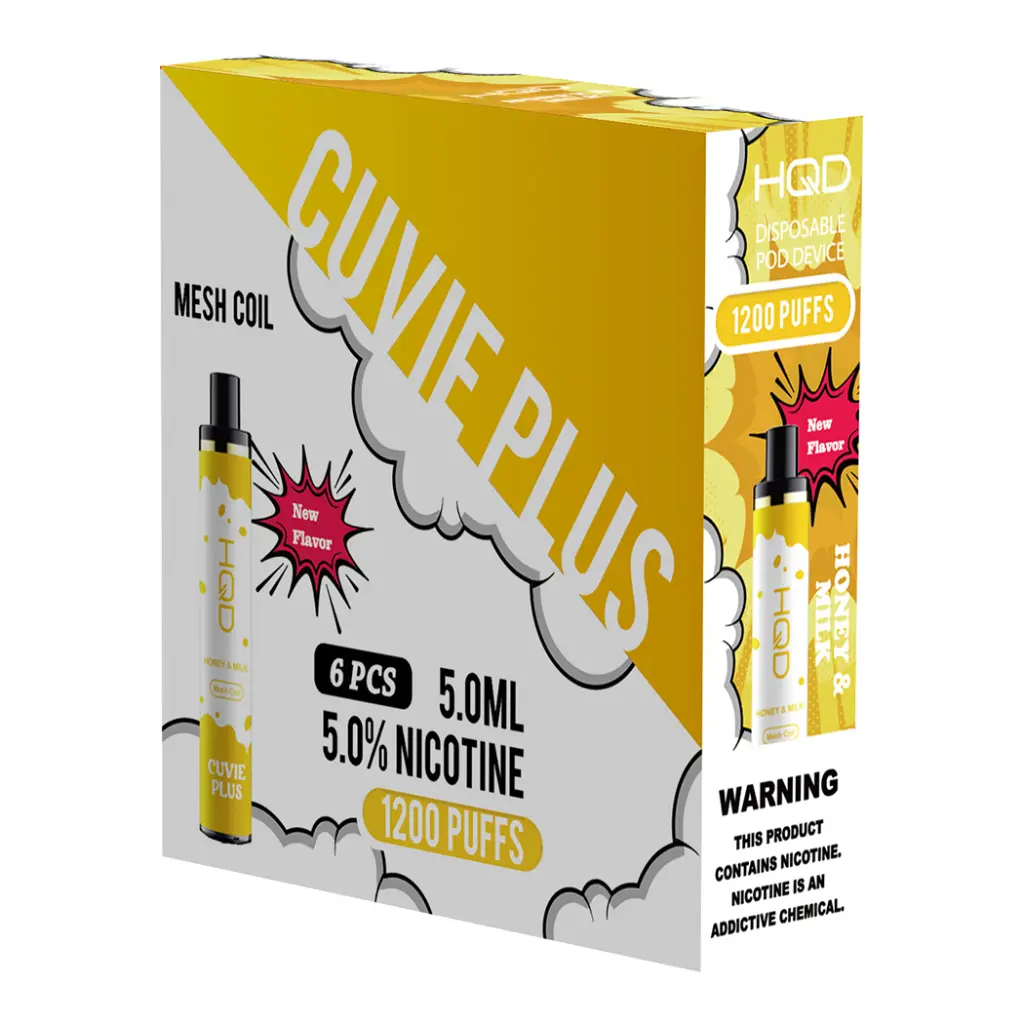 HqdCuvieplus 6pk 5% 1.2k Honey & Milk Box (6937105478714)