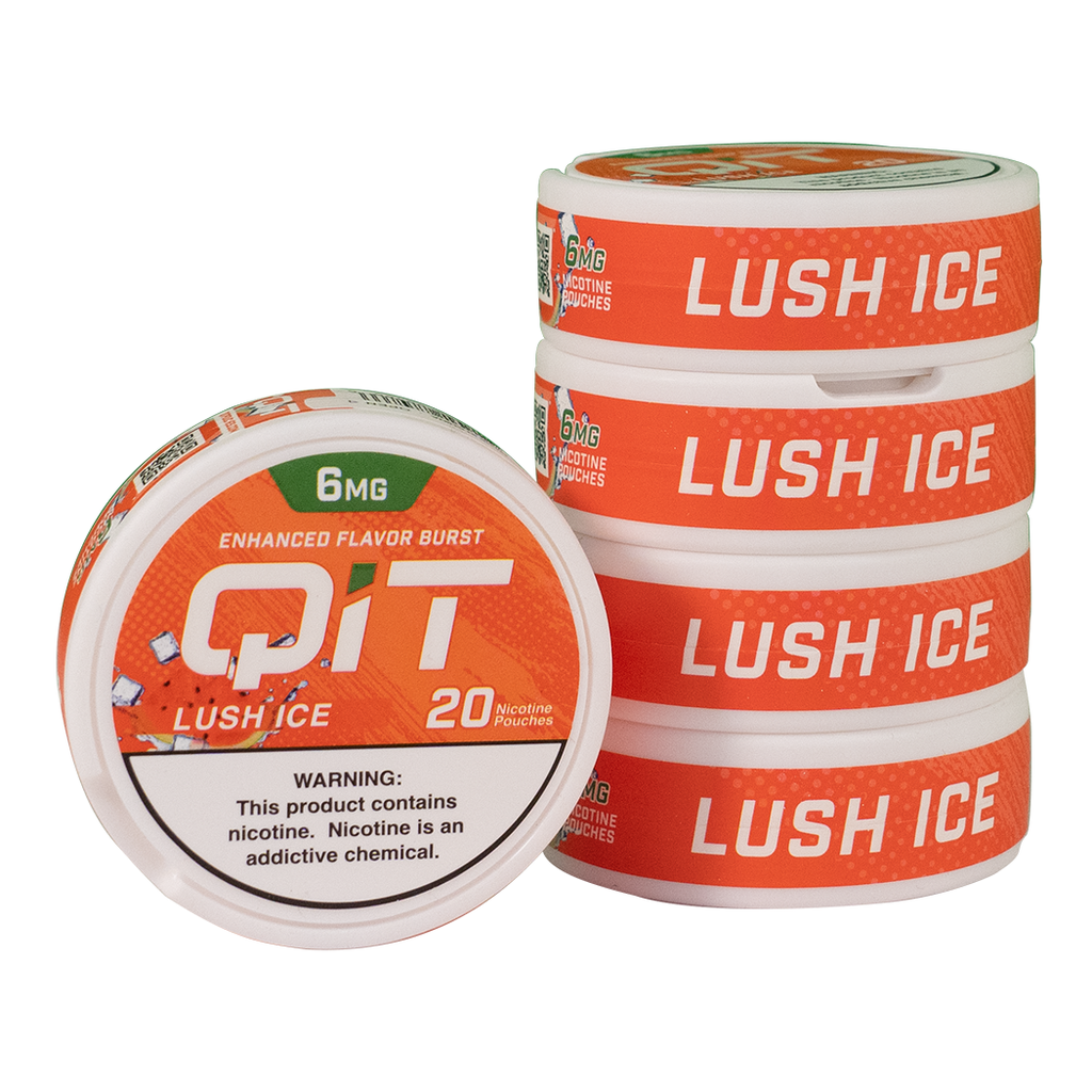 Qit 5pk 6mg Lush Ice Roll (671891885108) Unit (671891884866)