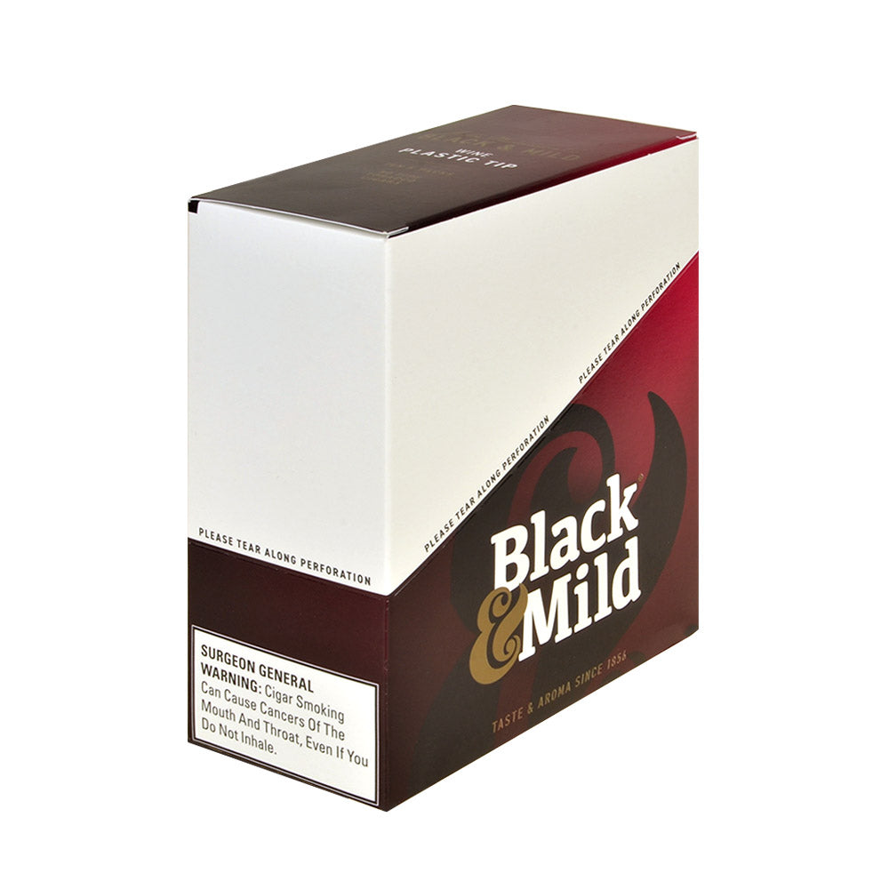 Black & Mild 10pk 50ct Wine Plastic Tip Box (070137500230) Unit (070137000235)