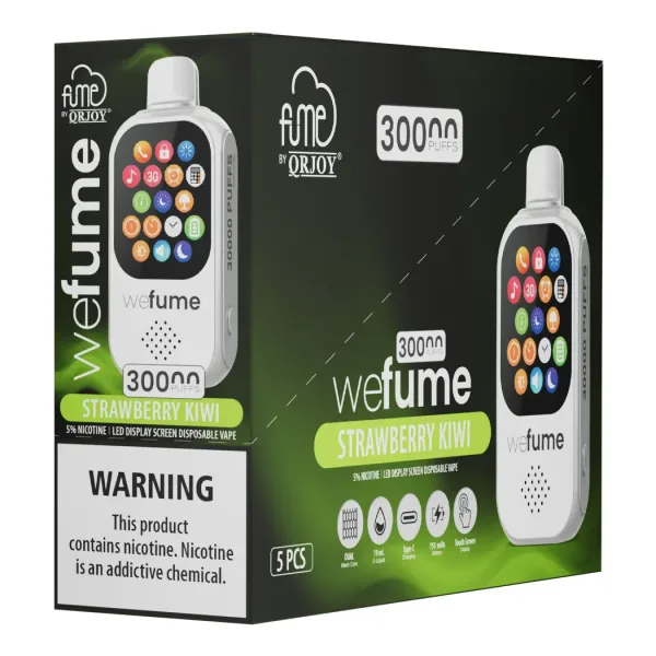 WeFume 5pk 5% 30k Strawberry Kiwi Box (6941821727957)