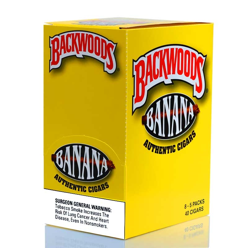 Backwoods 8pk 40ct Banana Box (071610340565) Unit (071610203099)