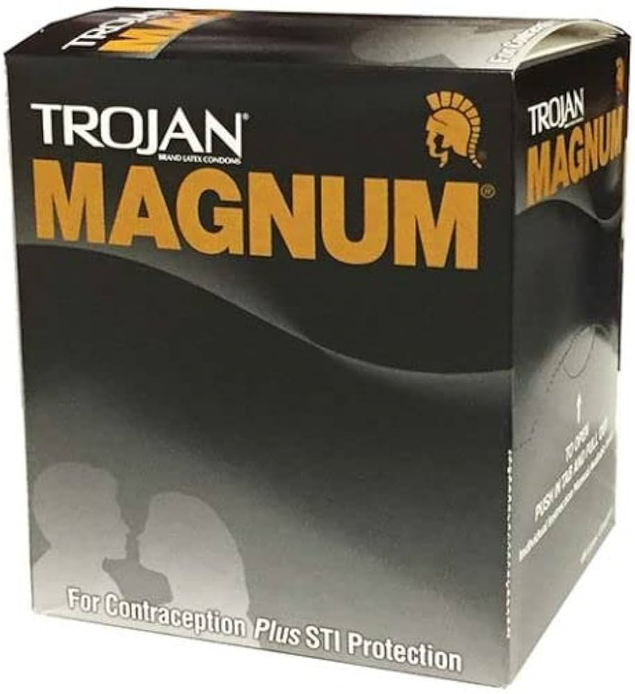 Trojan Condoms in Dispensers - Magnum 48 x 1 [20/cs.] (655708157879)