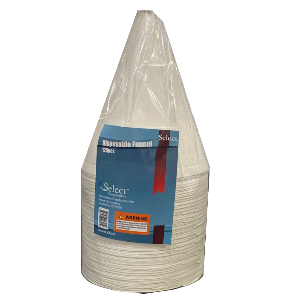 DISPOSABLE FUNNEL (125pcs/ pack) [8/ cs.] (655708013212)