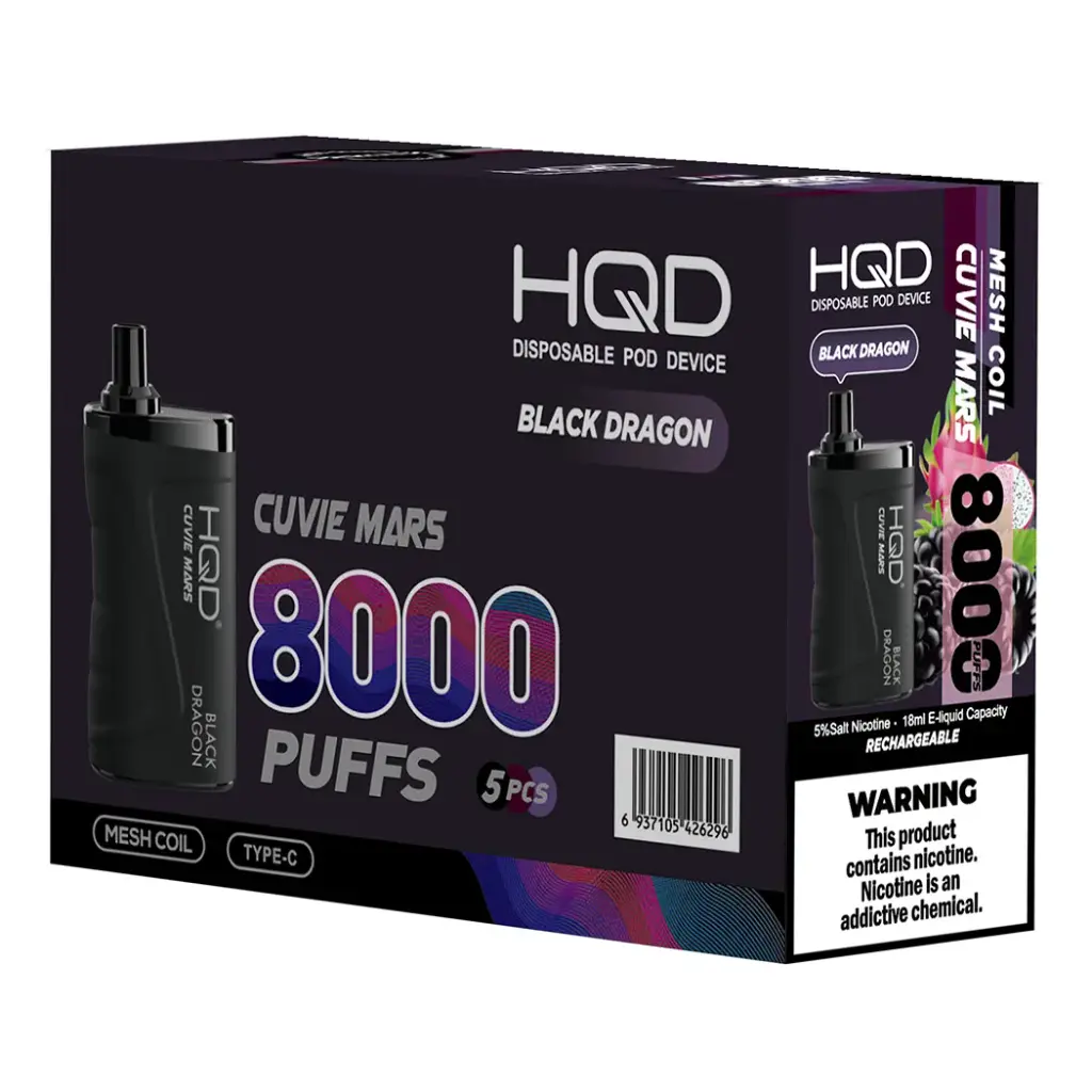HqdMars 5pk 5% 8k Black Dragon Box (6937105426296)