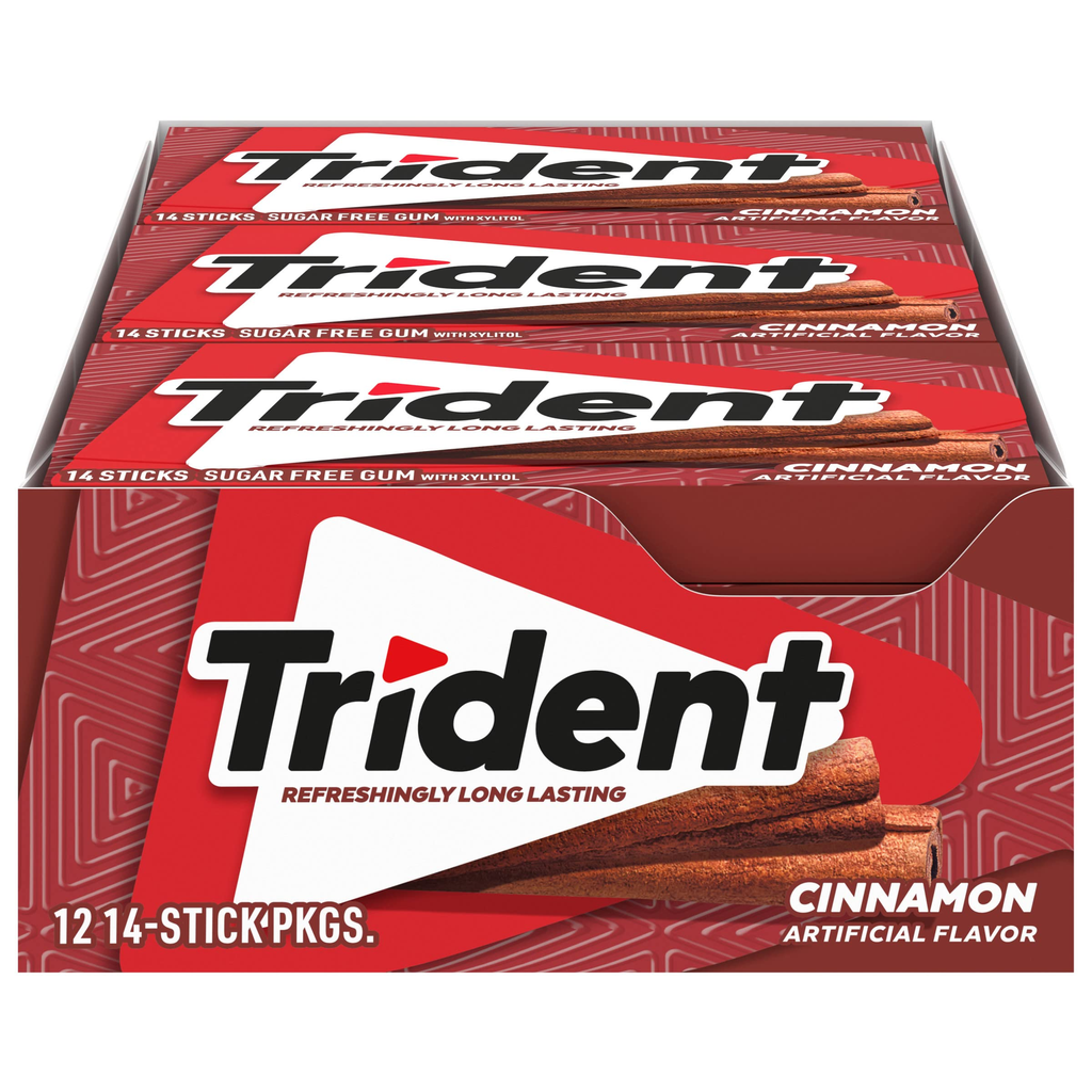 TRIDENT VALU PAC CINNAMON 1/12/14 (012546011464)UNIT (012546011461)