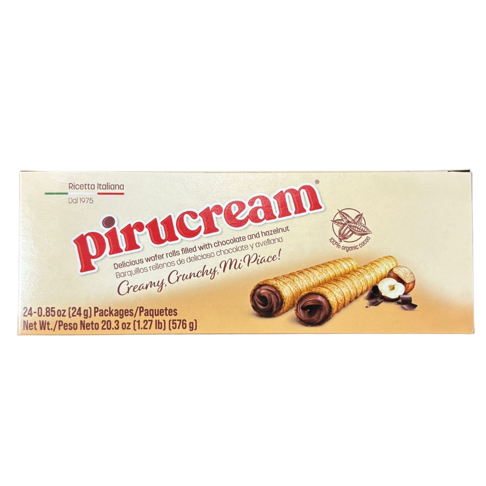 Pirucream 24pk 24g Flow Pack Chocolate Box (7466762939300) Unit (7466702939294)