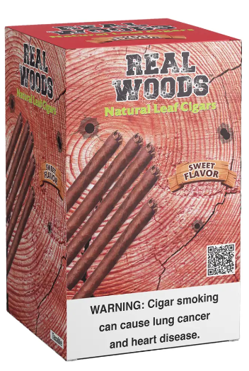 Realwoods 8-5pk 40ct Sweet Flavor Box (850063365444) Unit (850063365413)