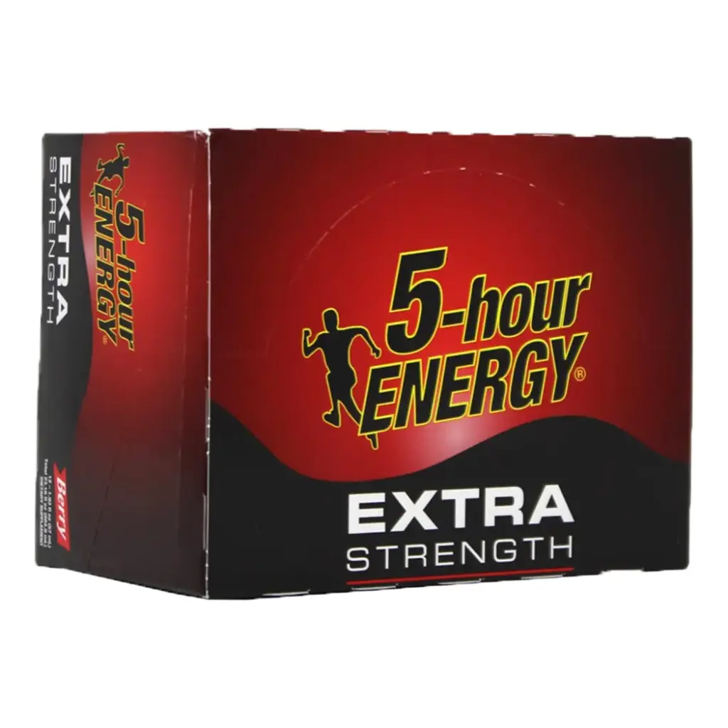 5 Hour Energy 12pk 1.93oz Berry Extra Strength Box (719410700126)