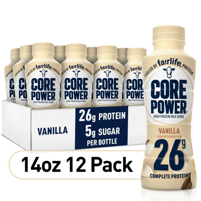 Core Power 12pk 14oz 26gr Vanilla Box (00811620022019)