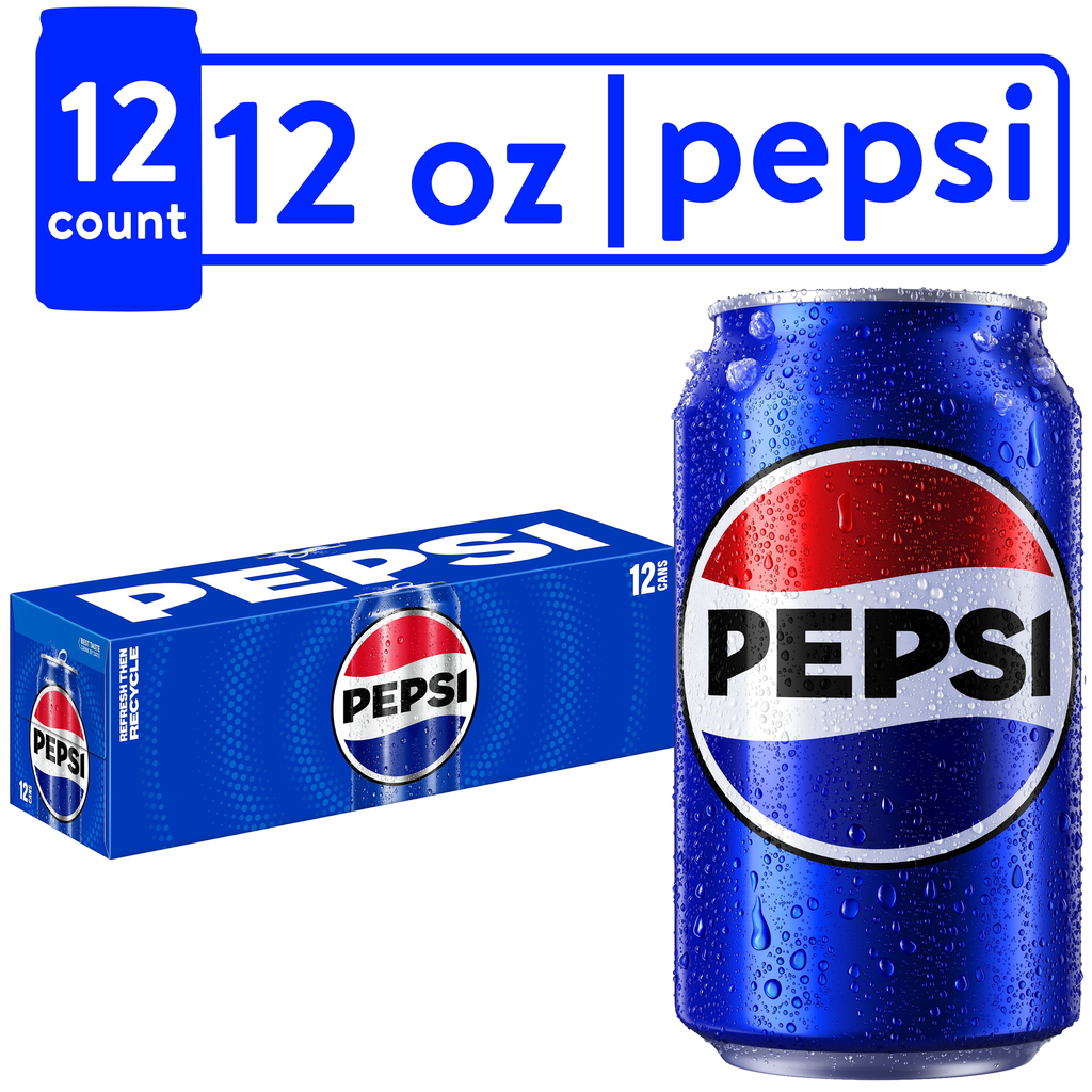Pepsi 2-12pk 12oz Can Reg Box (012000809941)