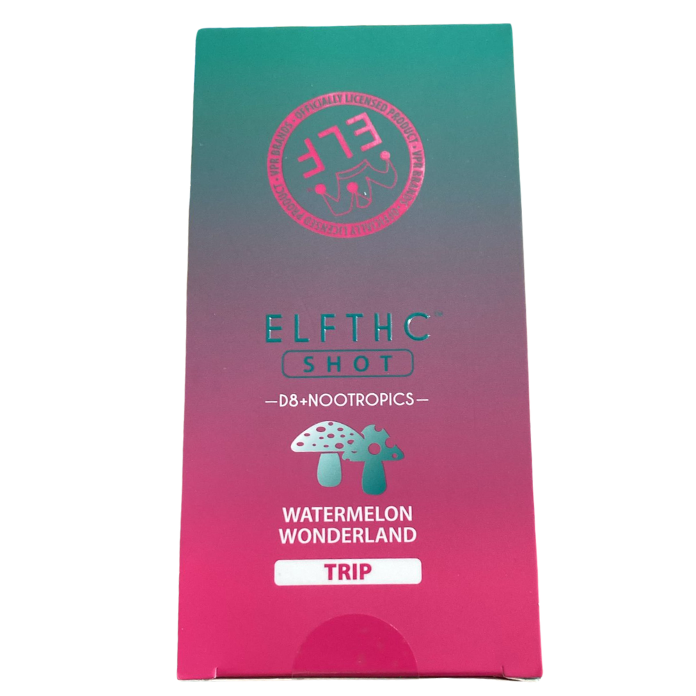 ELF THC SHOT WATERMELON WONDERLAND 8 COUNT (728633591466)