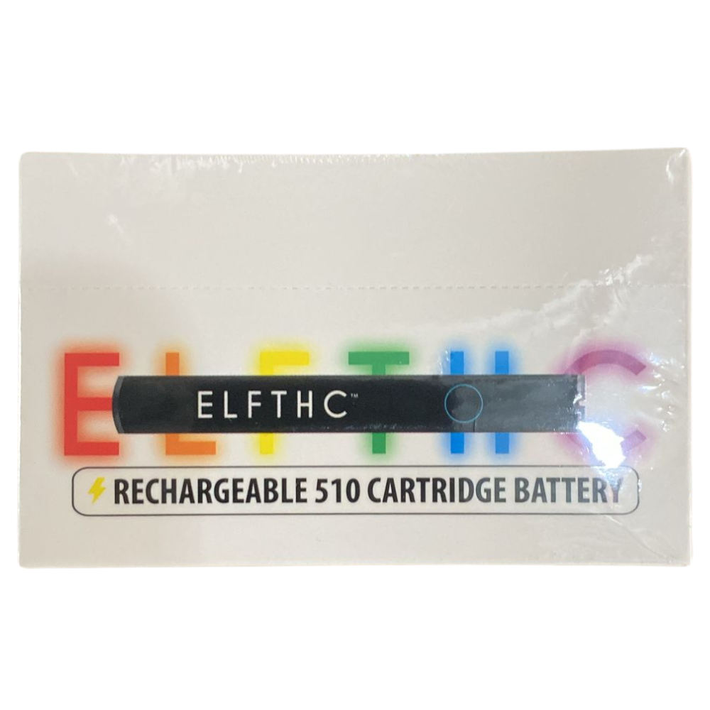 ELF THC RECHARGEABLE 510 - 10 COUNT (614998111633)   