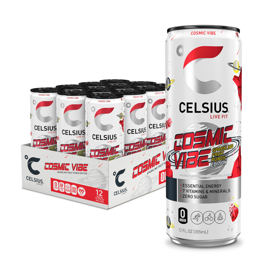 Celsius Sparkling 12pk 12oz Cosmic Vibe Box (889392001211)