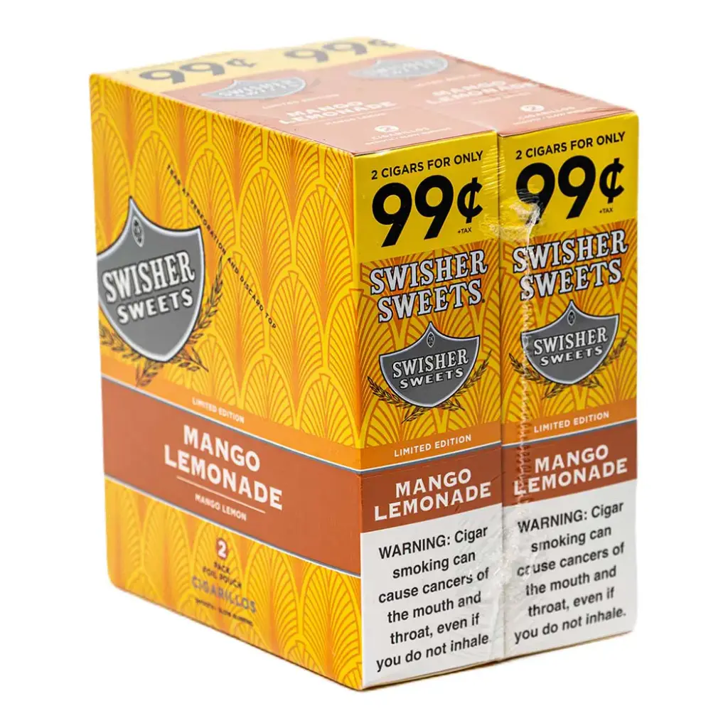 Swisher Sweet 2 For $0.99 Mango Lemonade Box (025900349264)