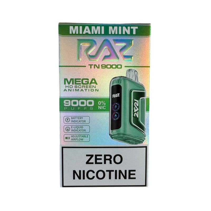 RazTn9000 5pk 0% 9k Miami Mint Box (6975984059938)