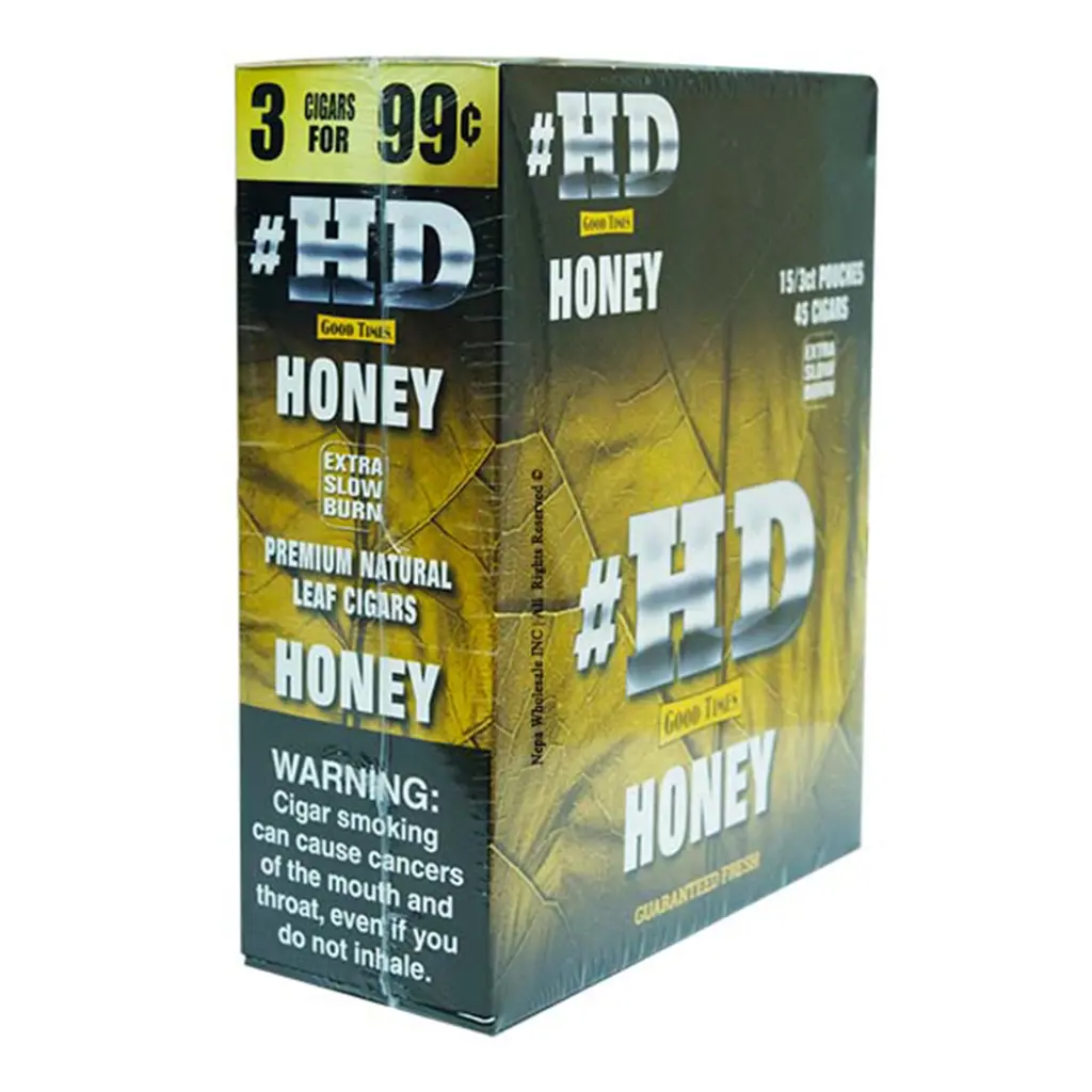 GT HD 3 For $0.99 15pk Honey Fusion Box (842426163743)
